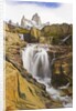 Waterfalls Cascading over Rocks near Fitzroy Range by Anonymous