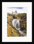 Waterfalls Cascading over Rocks near Fitzroy Range by Anonymous