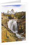 Waterfalls Cascading over Rocks near Fitzroy Range by Anonymous