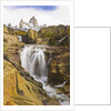 Waterfalls Cascading over Rocks near Fitzroy Range by Anonymous