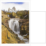 Waterfalls Cascading over Rocks near Fitzroy Range by Anonymous