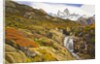 Waterfalls Cascading over Rocks near Fitzroy Range by Anonymous