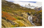 Waterfalls Cascading over Rocks near Fitzroy Range by Anonymous