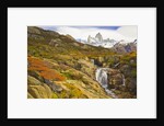 Waterfalls Cascading over Rocks near Fitzroy Range by Anonymous