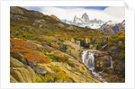 Waterfalls Cascading over Rocks near Fitzroy Range by Anonymous