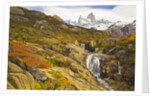 Waterfalls Cascading over Rocks near Fitzroy Range by Anonymous