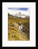 Waterfalls Cascading over Rocks near Fitzroy Range by Anonymous