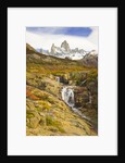 Waterfalls Cascading over Rocks near Fitzroy Range by Anonymous