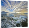 Bergy Bits in Holtedehl Bay Under an Evening Sky by Anonymous
