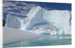 Huge Arch in Iceberg by Anonymous