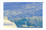 Wiggins Glacier Descending into Sea by Anonymous