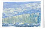 Wiggins Glacier Descending into Sea by Anonymous
