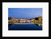 Palais du Justice Footbridge Reflecting on the Saone by Anonymous