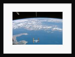 International Space Station Over the Ionian Sea by Anonymous