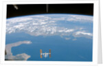 International Space Station Over the Ionian Sea by Anonymous