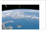 International Space Station Over the Ionian Sea by Anonymous