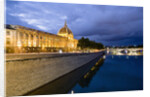 View of the Rhone and Hotel Dieu from Pont de la Guillotiere by Anonymous