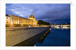 View of the Rhone and Hotel Dieu from Pont de la Guillotiere by Anonymous