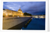 View of the Rhone and Hotel Dieu from Pont de la Guillotiere by Anonymous