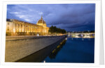 View of the Rhone and Hotel Dieu from Pont de la Guillotiere by Anonymous