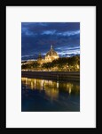 View of the Rhone and Hotel Dieu from Pont Wilson by Anonymous