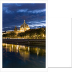 View of the Rhone and Hotel Dieu from Pont Wilson by Anonymous
