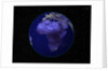City Lights in Dark View of African Continent by Anonymous