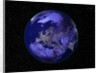 City Lights in Dark View of Europe by Anonymous