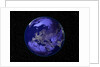 City Lights in Dark View of Europe by Anonymous