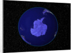 Dark View of Earth Centered on Antarctica by Anonymous