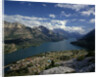Waterton Park Village on Shore of Waterton Lakes by Anonymous