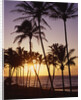 Sunset at Kihei Beach by Anonymous
