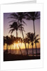 Sunset at Kihei Beach by Anonymous
