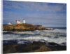 Heavy Surf near Cape Neddick Lighthouse by Anonymous