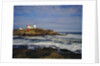 Heavy Surf near Cape Neddick Lighthouse by Anonymous