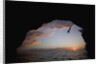Young Man Diving into Sea at Pirate's Cave by Anonymous