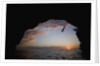 Young Man Diving into Sea at Pirate's Cave by Anonymous