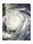 Typhoon Krosa Headed Toward Taiwan by Anonymous