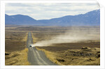 Gravel Road Leading to Dettifoss Waterfall by Anonymous
