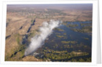 Victoria Falls on the Border of Zambia and Zimbabwe by Anonymous