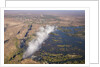 Victoria Falls on the Border of Zambia and Zimbabwe by Anonymous