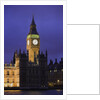 Big Ben Clock Tower by Anonymous