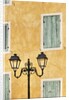 Street Light and Typical Provencal Architecture in Orange by Anonymous