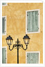 Street Light and Typical Provencal Architecture in Orange by Anonymous