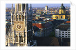 Town Hall Steeple in Munich by Anonymous