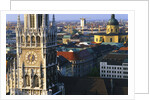 Town Hall Steeple in Munich by Anonymous