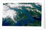 Glaciers Melting into Glacier Bay by Anonymous