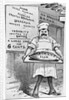 Illustration of Baker Holding Loaf of Bread Containing Alum by Anonymous