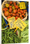 String Beans and Tomatoes in Campo dei Fiori by Anonymous