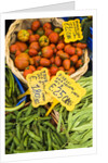 String Beans and Tomatoes in Campo dei Fiori by Anonymous